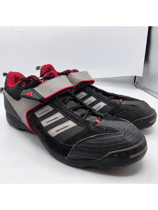 Vintage Adidas El Moro Mens MTB Cycling Shoes Size 10 Black Red Sportswear main image 6